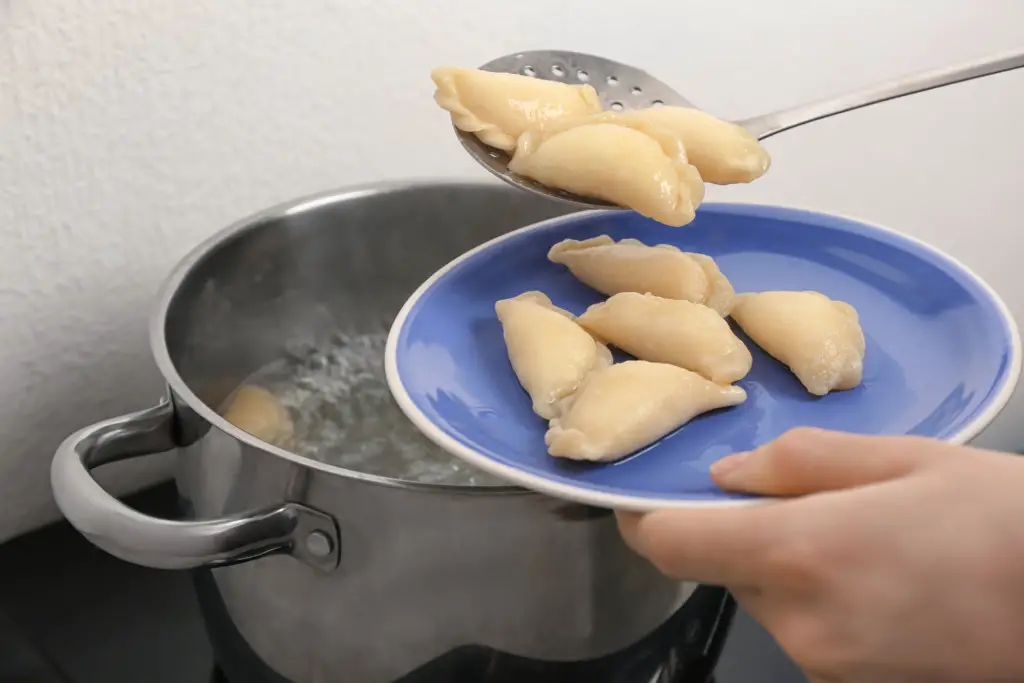 Slovak Pirohy Boiled in Water