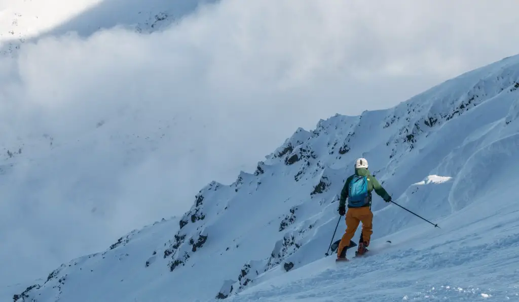 Skiing on Chopok mountain, Low Tatras