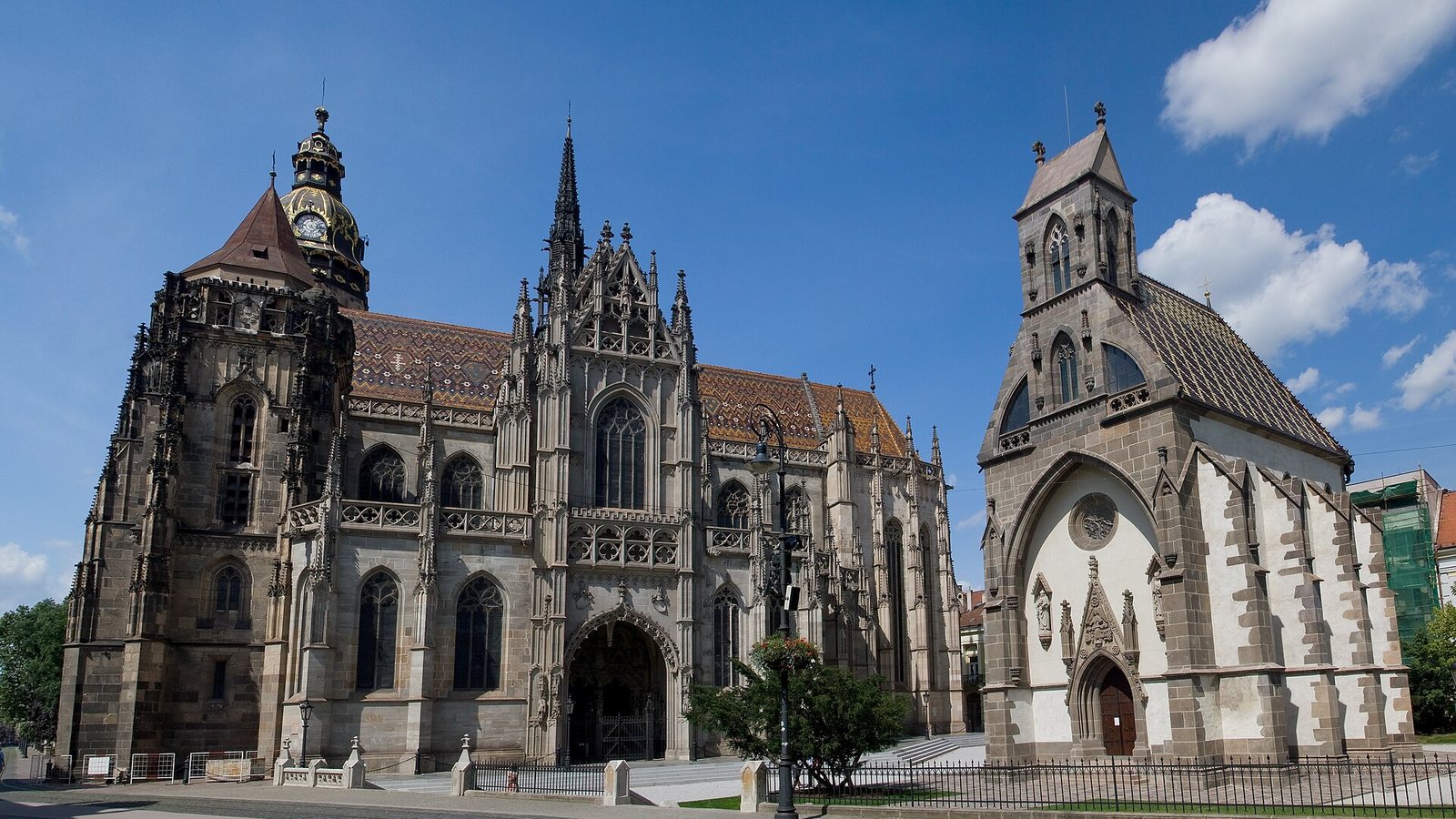 St. Elisabeth Cathedral and St. Michael's Chapel in Košice