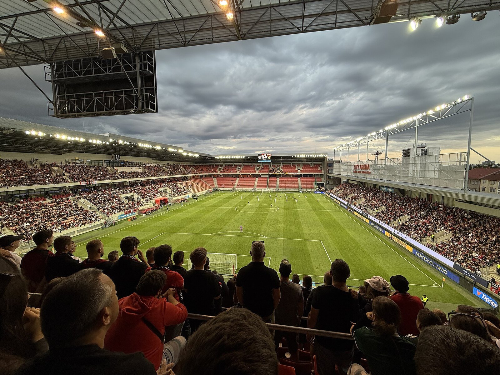 Spartak Trnava match at the Anton Malatinský Stadium