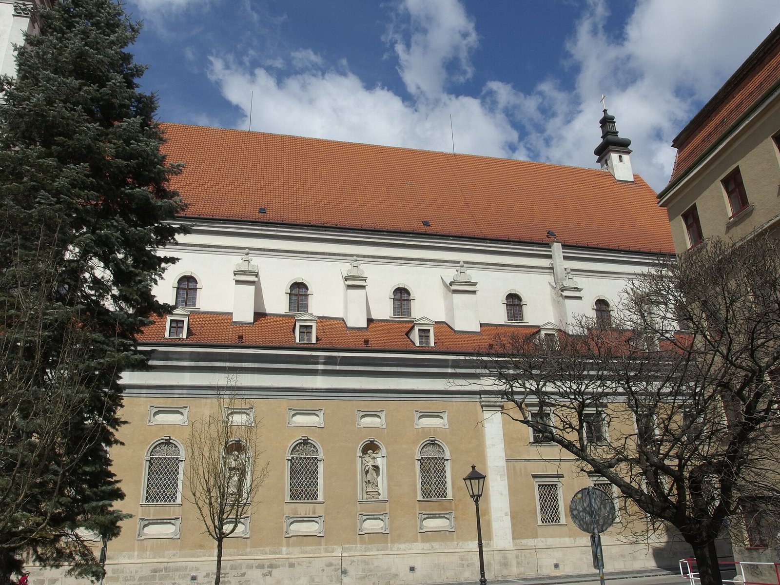Baroque Cathedral of St. John the Baptist in Trnava