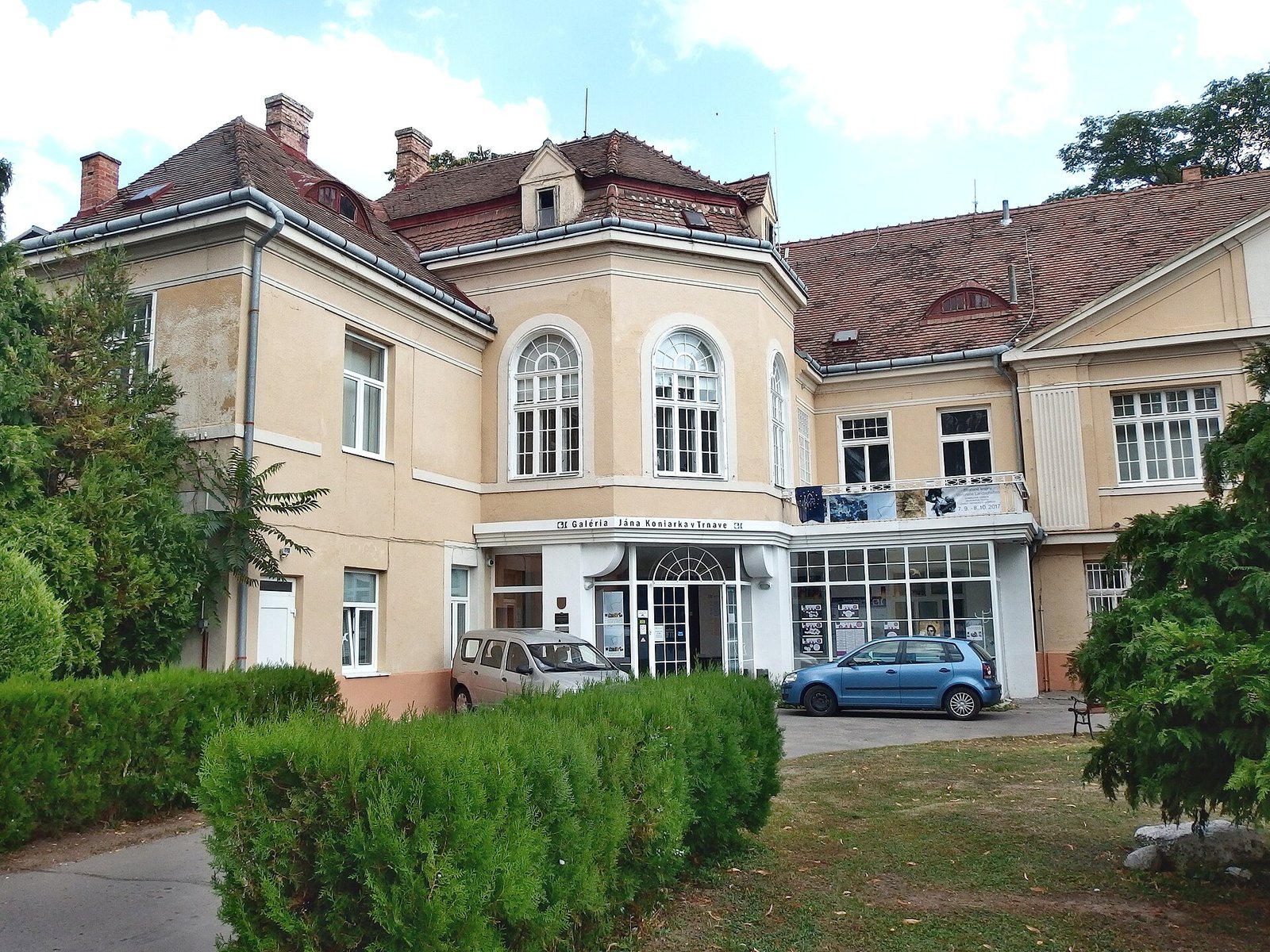 Koppel Villa, the seat of the Ján Koniarek Gallery in Trnava